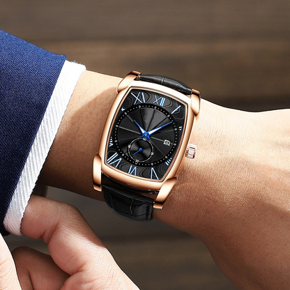 Relogio Masculino 2021 New Geneva Design Luxury Brand Men s Square Analog Digital Fashion Business Sports Watch Leather Stainless Steel Military Watch Waterproof Men s Quartz Watch